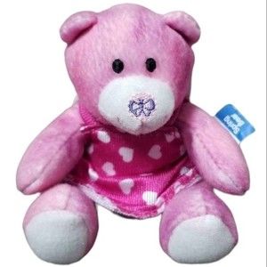 Build a bear McDonalds happy meal minis spring bear with dress